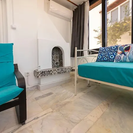 Pleasant Building Of 2 Apartments With Fascinating Sea View And Garden In Bodrum 빌라 규무슬럭